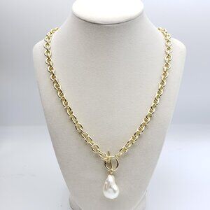 16k Gold Plated Stainless Steel Necklace Non- Tarnish, High Quality, Hypoallerge